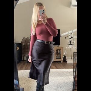 Pumiey Long Sleeve Bodysuit